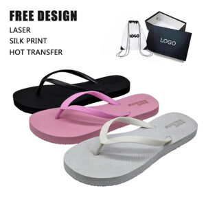 Custom Flip Flops Manufacturer | EVA Sole PVC Strap Slippers for Women