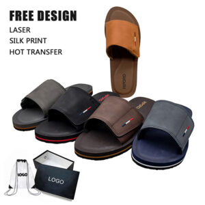 Wholesale Non-slip Men's Slide Sandals for Outdoor Beach Hiking