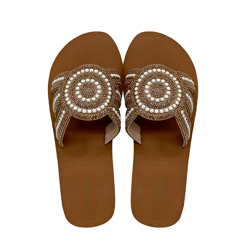 Wholesale Women’s Rhinestone Slide Sandals - Image 2