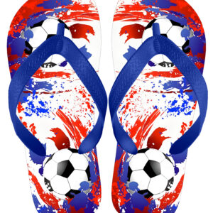 Custom Football Flip Flops – PVC Upper & EVA Sole for Fan Merchandise