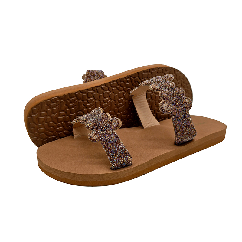Women's Rhinestone Slide Sandals Wholesale - Image 3